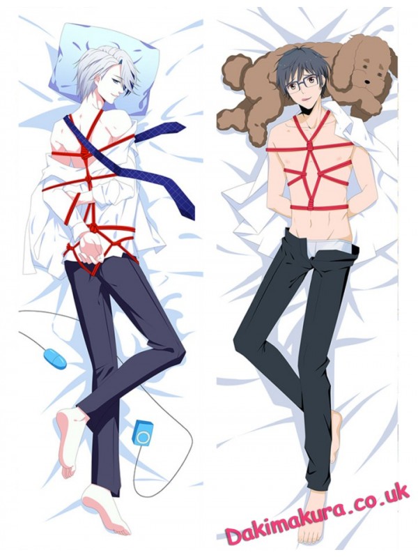 NEW VICTOR NIKIFOROV AND YUURI KATSUKI - YURI!!! ON ICE MALE ANIME DAKIMAKURA BODY PILLOW COVER