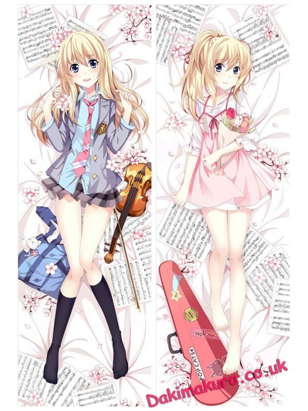 Miyazono Kaori-Your Lie in April Full body waifu japanese anime pillowcases