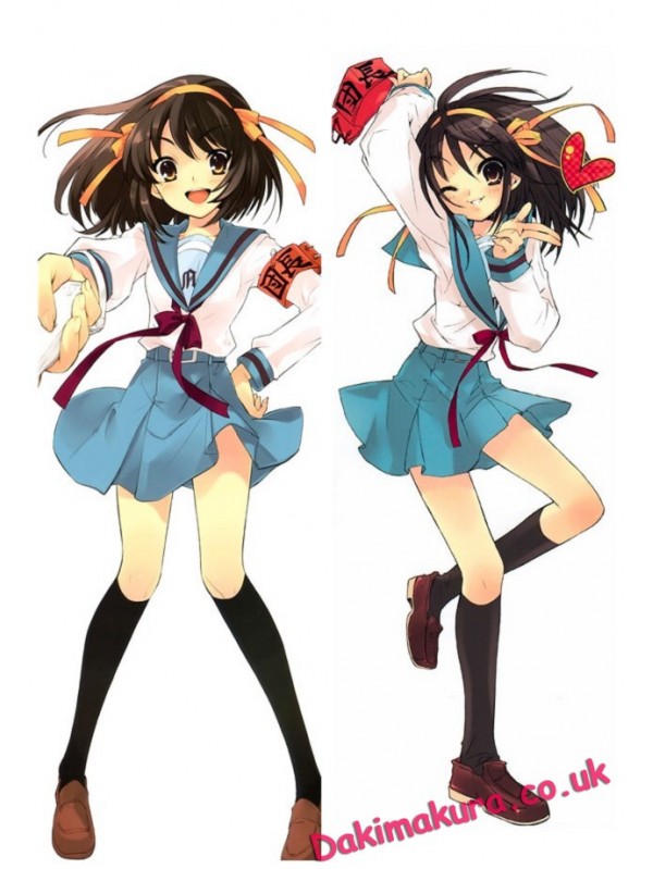 SUZUMIYA HARUHI NO YUUUTSU Dakimakura Japanese Hugging Body Pillow Cover