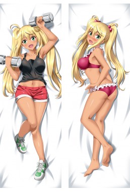 How Heavy Are the Dumbbells You Lift Sakura Hibiki Anime Dakimakura Japanese Love Body Pillowcase