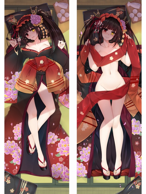 Tokisaki Kurumi Date A Live Flower Anime Dakimakura Japanese Love Body Pillow Cover