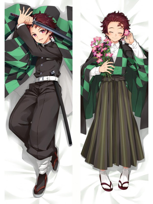 Kimetsu no Yaiba Kamado Tanjirou Anime Dakimakura Japanese Love Body Pillow Cover