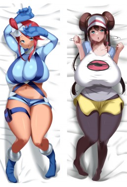 Pokemon Pocket Monster Skyla Anime Dakimakura Japanese Hugging Body Pillow Case Cover