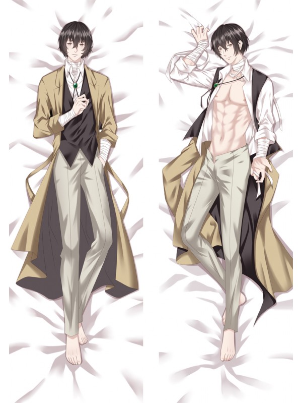 Bungo Stray Dogs Osamu Dazai Anime Dakimakura Japanese Hugging Body Pillow Case Cover