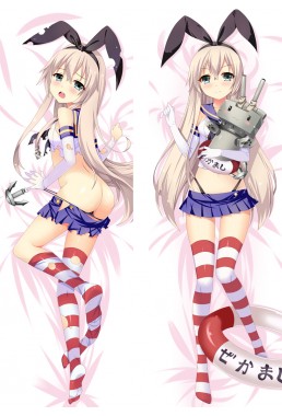 Kantai Collection shimakaze Pillow Case Anime Japanese Dakimakura Hugging Body Pillow Cover