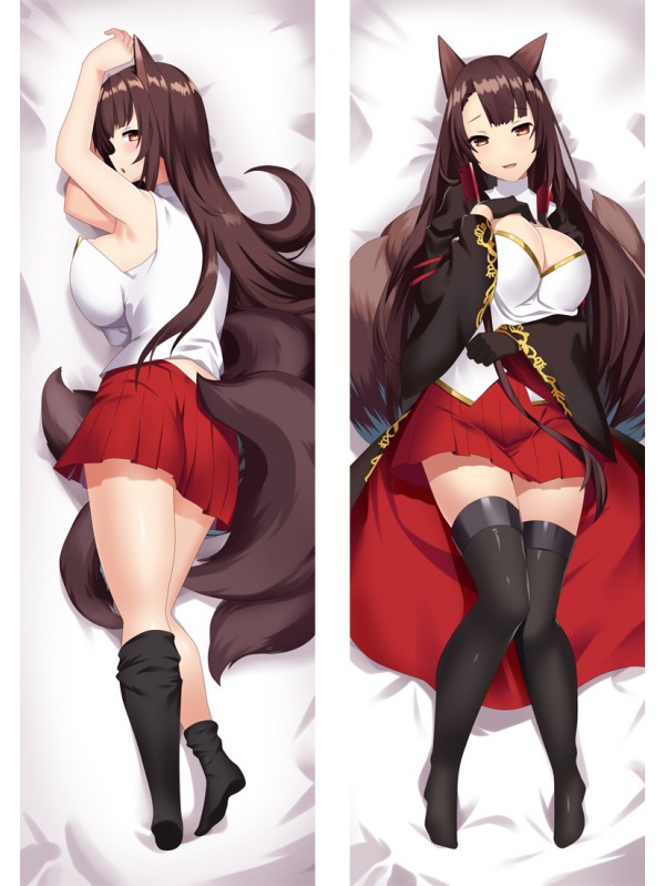 Azur Lane Akagi Hugs Body Waifu Japanese Anime Pillow Case Cover