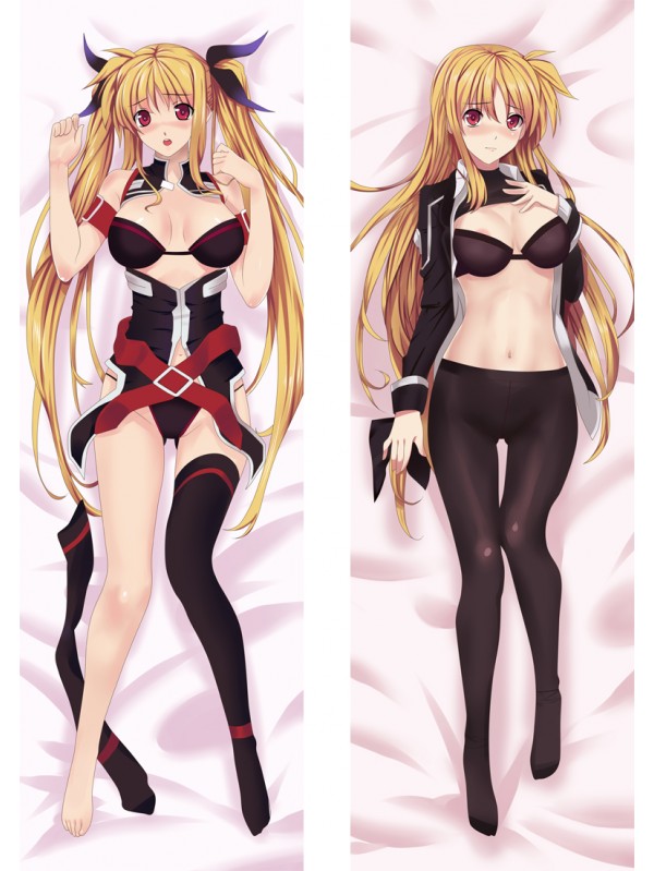 Magical Girl Lyrical Nanoha Fate Testarossa Harlaown Anime Dakimakura Japanese Love Body Pillow Cover