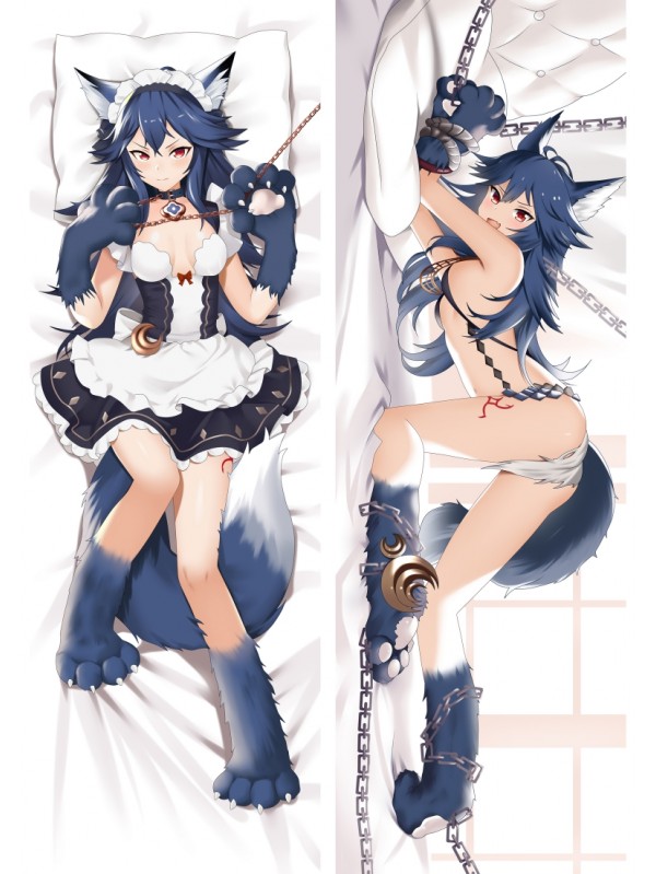 Magic Wolf Fenrir Granblue Fantasy Anime Dakimakura Japanese Love Body Pillow Cover