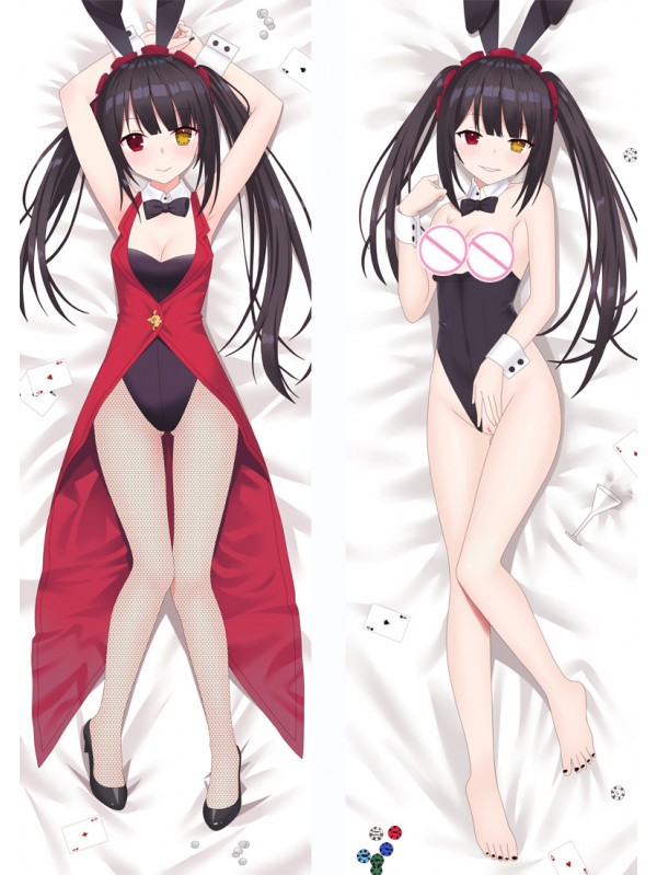 Date A Live Nightmare Tokisaki Kurumi Anime Dakimakura Japanese Love Body Pillow Cover