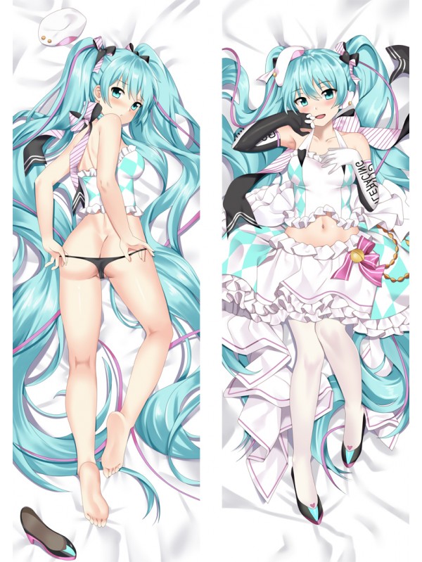 Hatsune Miku - Vocaloid Full body waifu japanese anime pillowcases