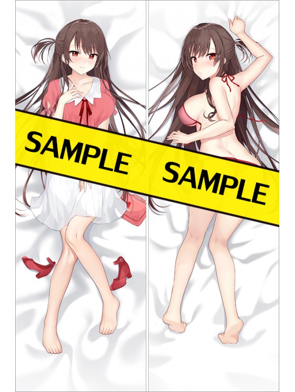 Kanojo, Okarishimasu Ichinose Chizuru Anime Dakimakura Japanese Hugging Body Pillow Case Cover