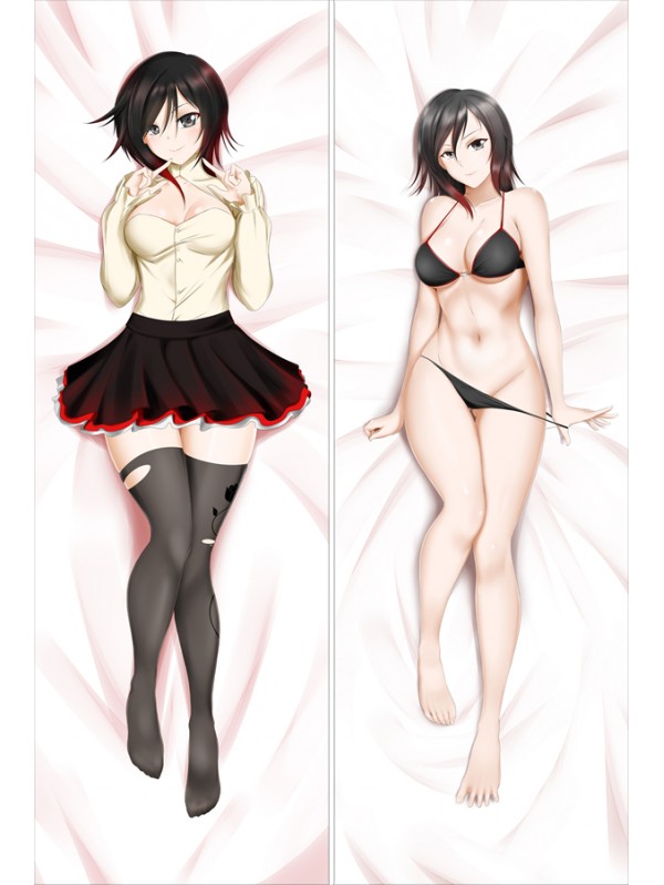 RWBY ruby rose Anime Dakimakura Japanese Hugging Body PillowCases