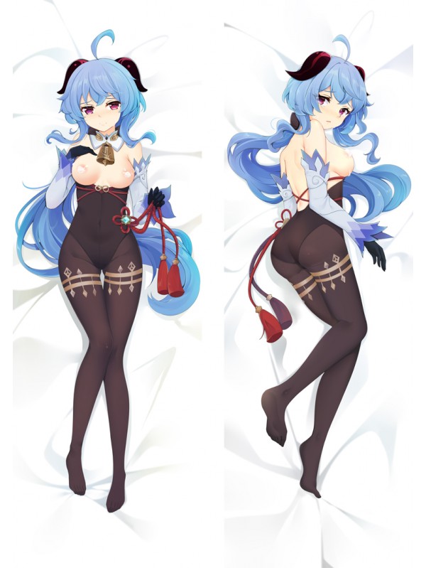 Genshin Impact Ganyu Pillowcover Anime Japanese Dakimakura Hugging Body Pillow Case