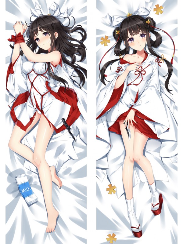 Girl Cafe Gun 2 Pillowcover Anime Japanese Dakimakura Hugging Body Pillow Case