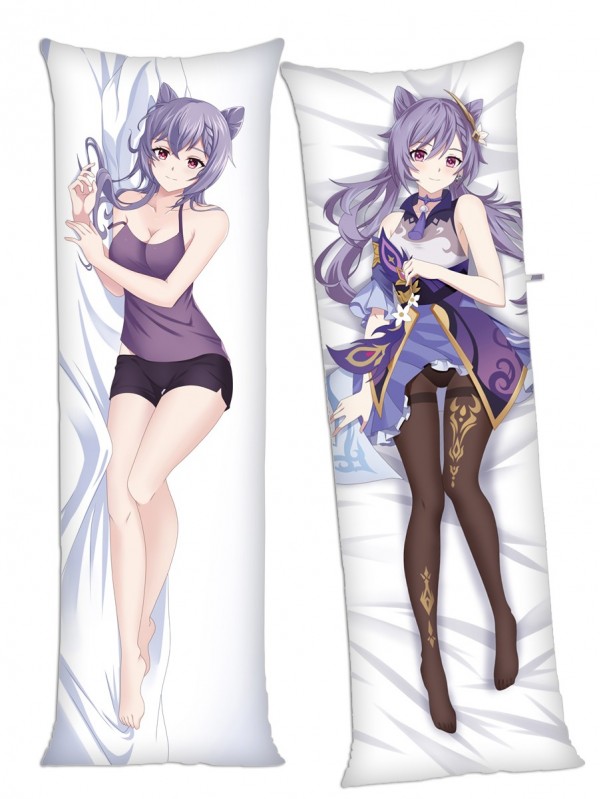 Genshin Impact Keqing Anime Body Pillow Case japanese love pillows for sale