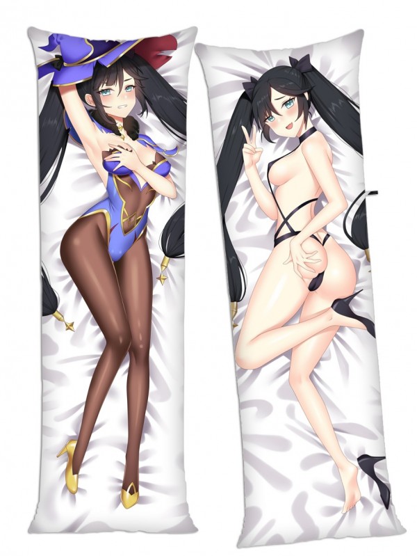 Genshin Impact Mona Anime Body Pillow Case japanese love pillows for sale