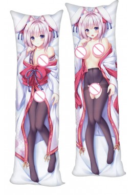 Madohi White Spirited Away Mikoto Inahiro Anime Body Pillow Case japanese love pillows for sale