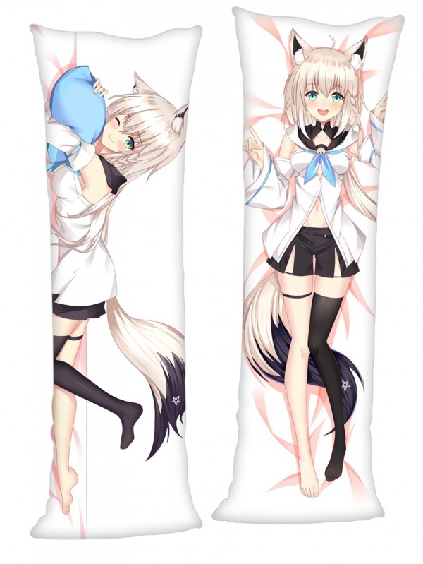 Shirakami Fubuki Virtual YouTuber Full body waifu japanese anime pillowcases