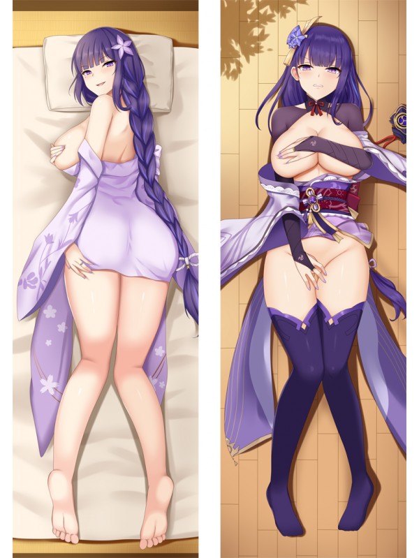 Raiden Shogun Baal Genshin Impact Anime Body Pillow Case japanese love pillows