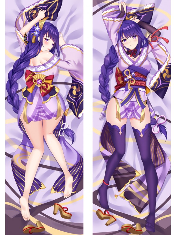 Raiden Shogun Baal Genshin Impact Anime Body Pillow Case japanese love pillows