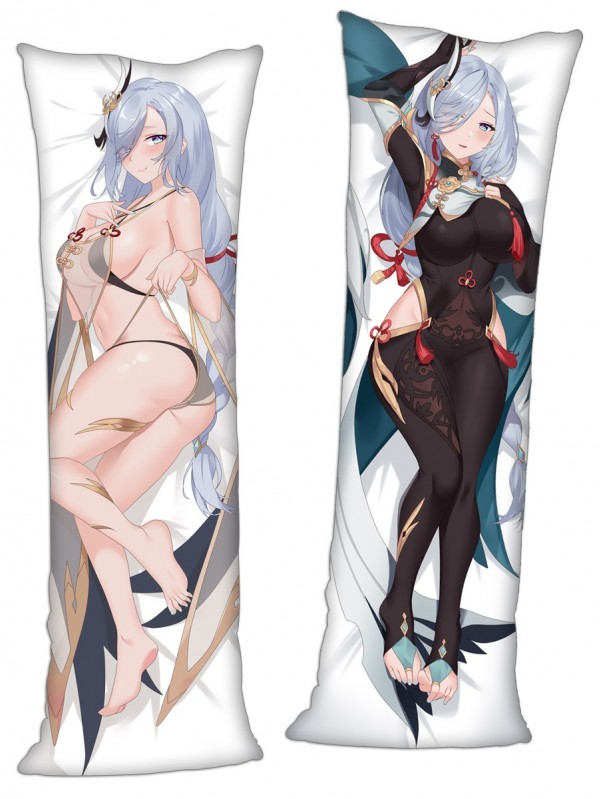 Genshin Impact Shenhe Anime Dakimakura Japanese Hugging Body PillowCases