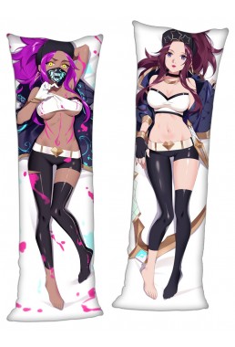 League of Legends Akali Anime Dakimakura Japanese Hugging Body PillowCases