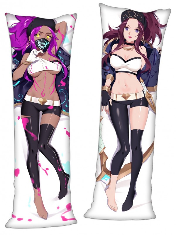 League of Legends Akali Anime Dakimakura Japanese Hugging Body PillowCases