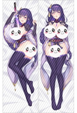 Genshin Impact Raiden Shogun Baal Anime Dakimakura Japanese Hugging Body PillowCases