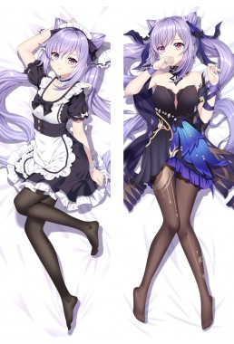 Genshin Impact Keqing Anime Dakimakura Japanese Hugging Body Pillow Cover