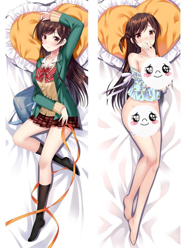 Kanojo Okarishimasu Sarashina Ruka Anime Dakimakura Japanese Hugging Body Pillow Cover