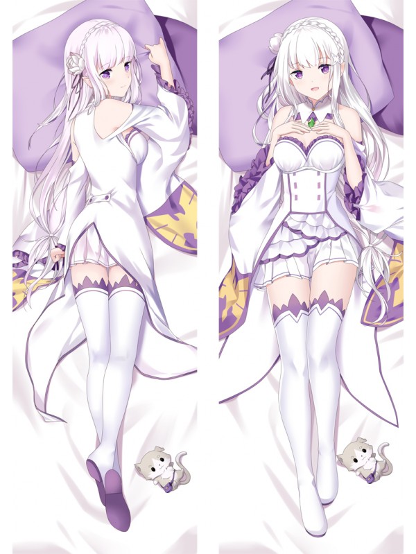 ReZero Emilia Full body waifu japanese anime pillowcases