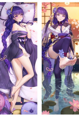 Genshin Impact Raiden Shogun Baal Full body waifu japanese anime pillowcases