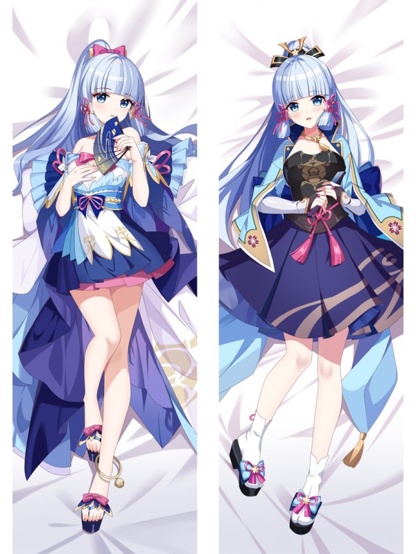 Genshin Impact Kamisato Ayaka Anime Dakimakura Japanese Hugging Body Pillow Cover