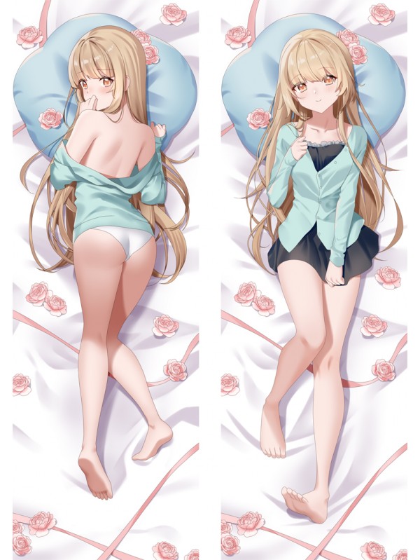 She Is the Neighbor Angel, I Am Spoiled by Her Anime Dakimakura Japanese Love Body Pillow Cover