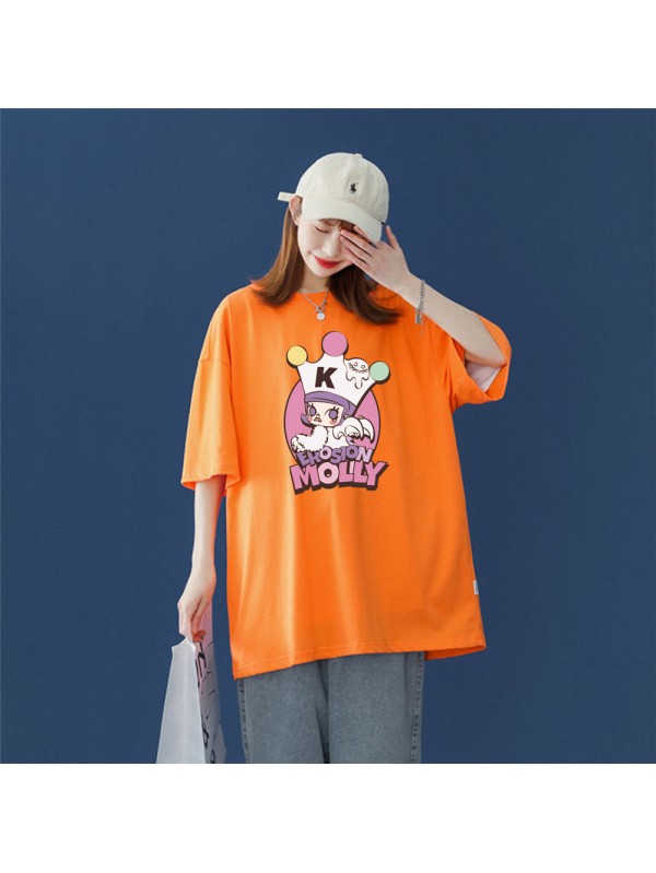 EROSION MOLLY 2 Unisex Mens/Womens Short Sleeve T-shirts Fashion Printed Tops Cosplay Costume