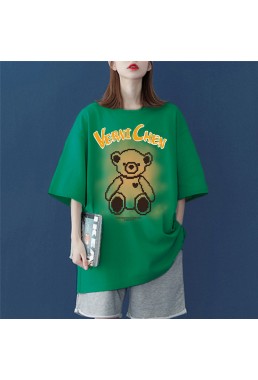 Smokey Bear 6 Unisex Mens/Womens Short Sleeve T-shirts Fashion Printed Tops Cosplay Costume