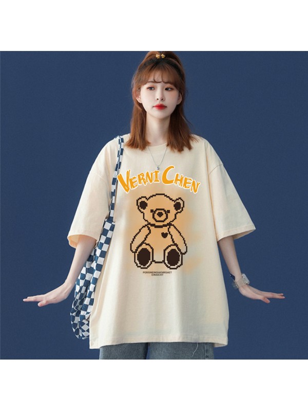 Smokey Bear 7 Unisex Mens/Womens Short Sleeve T-shirts Fashion Printed Tops Cosplay Costume