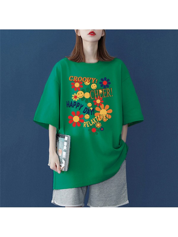 Sunflowers 6 Unisex Mens/Womens Short Sleeve T-shirts Fashion Printed Tops Cosplay Costume