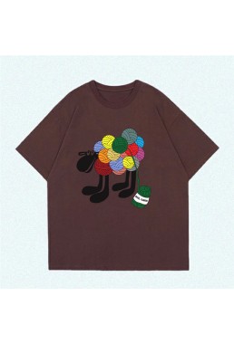 Shaun the Sheep 4 Unisex Mens/Womens Short Sleeve T-shirts Fashion Printed Tops Cosplay Costume