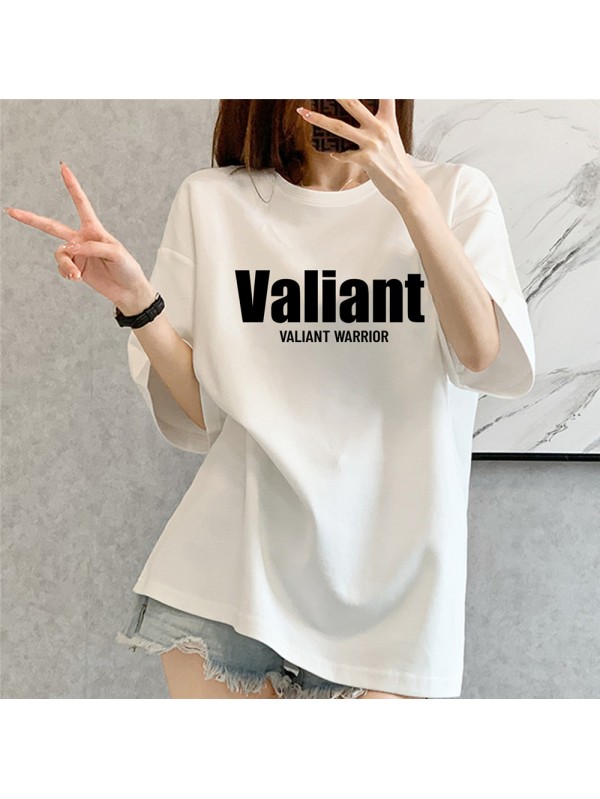 Valiant 1 Unisex Mens/Womens Short Sleeve T-shirts Fashion Printed Tops Cosplay Costume