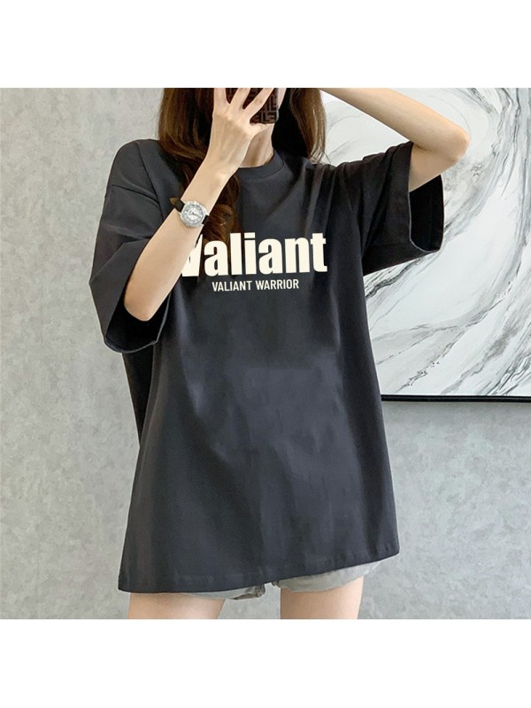 Valiant 4 Unisex Mens/Womens Short Sleeve T-shirts Fashion Printed Tops Cosplay Costume