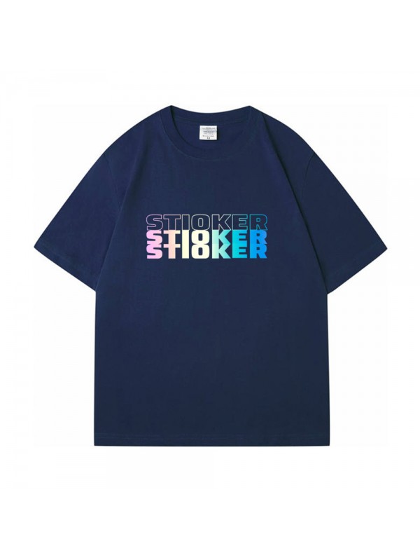 STIOKER 4 Unisex Mens/Womens Short Sleeve T-shirts Fashion Printed Tops Cosplay Costume