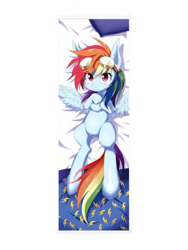 My Little Po MLP Male Japanese Anime Painting Home Decor Wall Scroll Posters