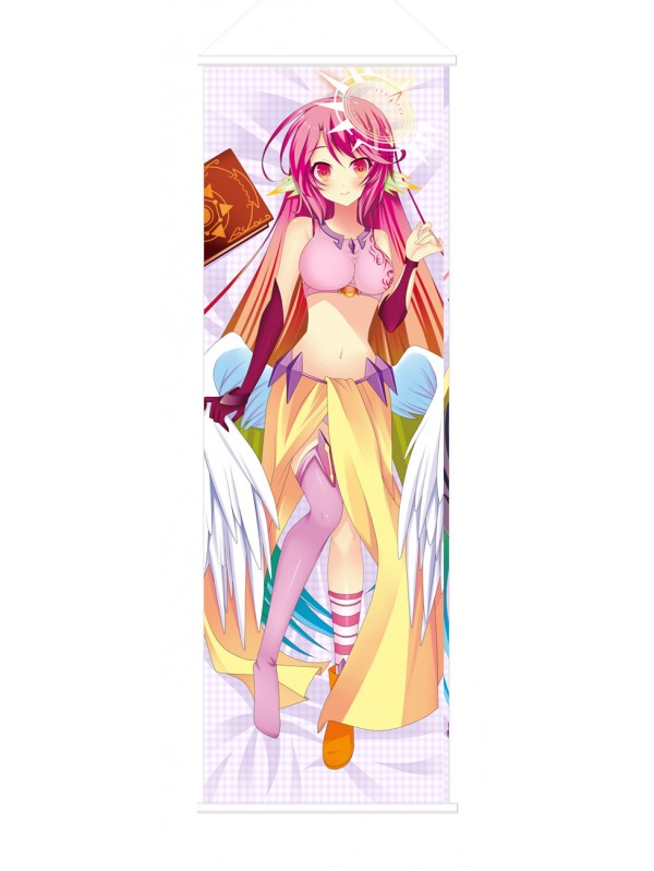 No Game No Life Jibril Japanese Anime Painting Home Decor Wall Scroll Posters