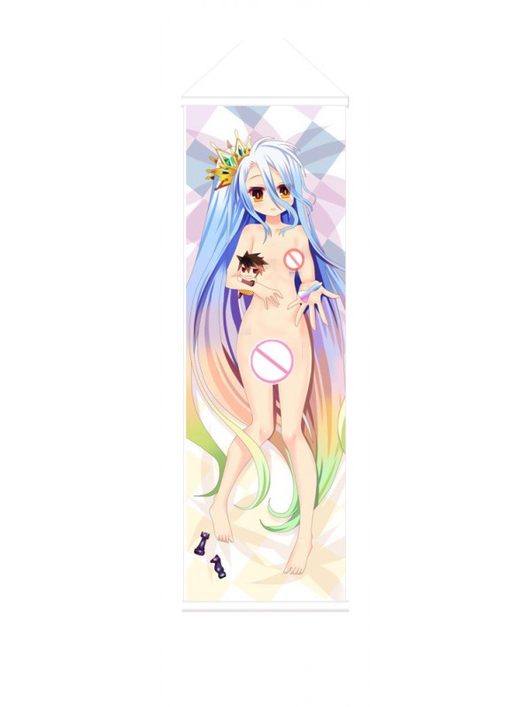 No game no life Shiro Japanese Anime Painting Home Decor Wall Scroll Posters