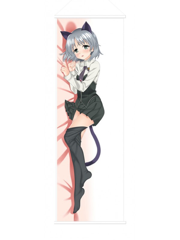 Sanya V-Litvyak Strike Witches Japanese Anime Painting Home Decor Wall Scroll Posters