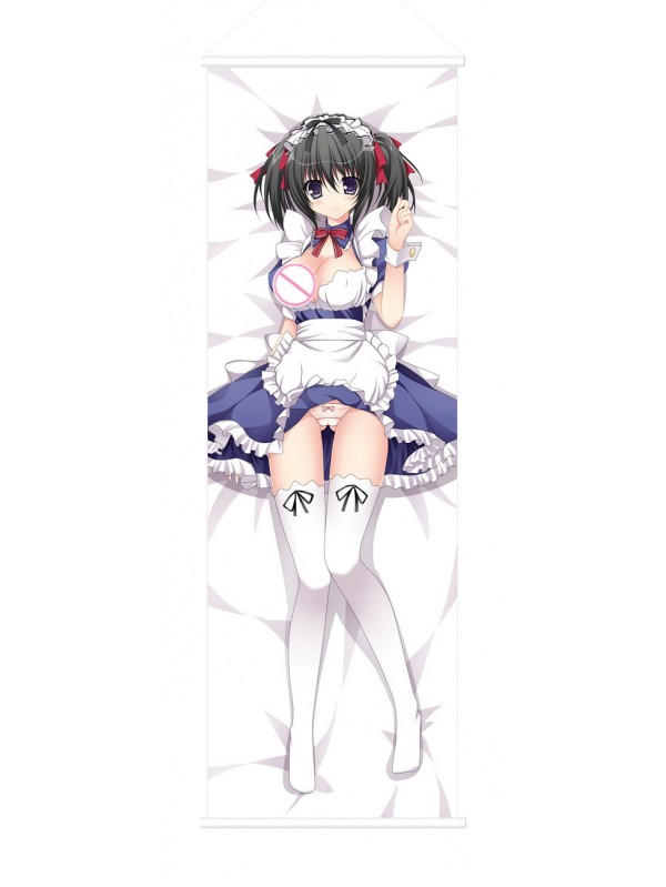 Sexy Maid Lady Japanese Anime Painting Home Decor Wall Scroll Posters